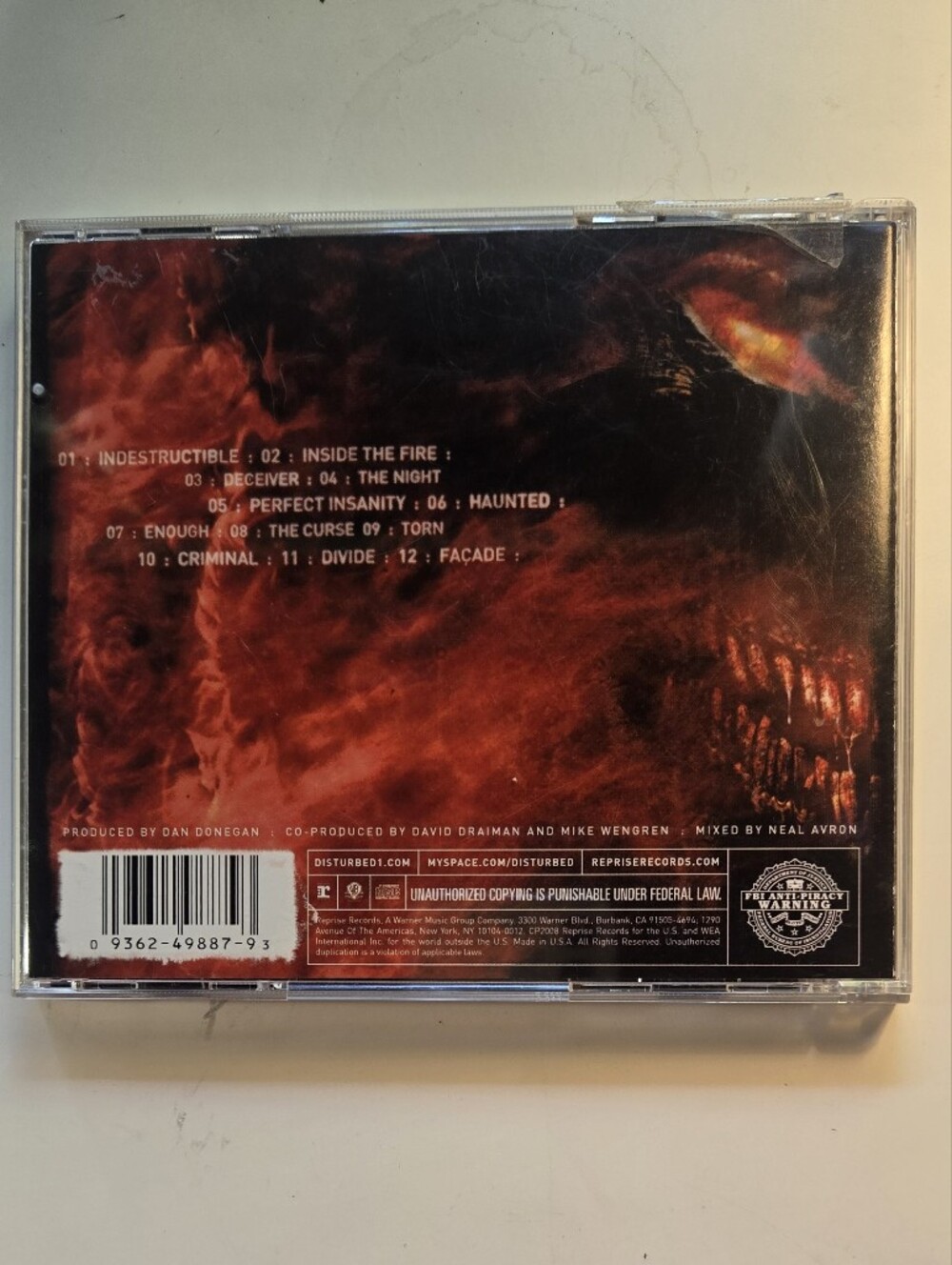 Disturbed - Indestructible CD - Picture 2 of 5